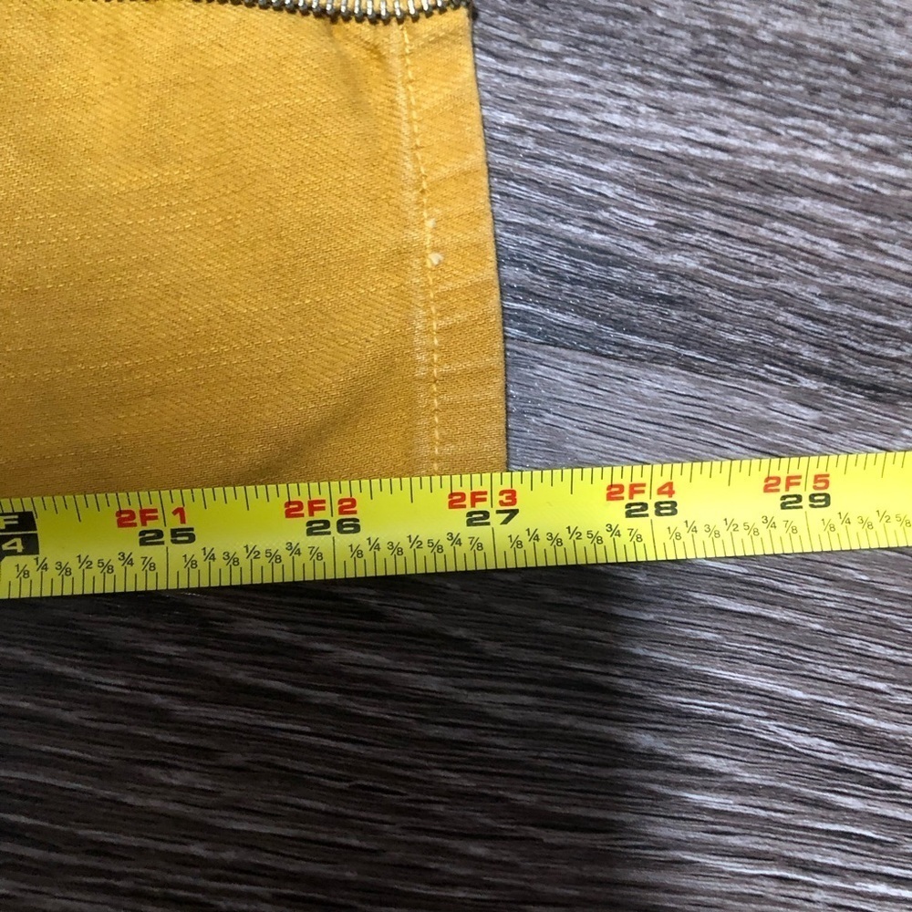BIRD by Juicy Couture Yellow Skinny Jeans with Zipper Details - Size 25 - Picture 7 of 8